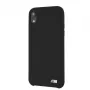 BMW Hard Cover Silicone für Apple iPhone XR Schwarz M Collection