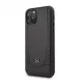 Mercedes-Benz Apple iPhone 11 Pro Leder Hardcase Perforation Schwarz
