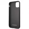 Mercedes-Benz Apple iPhone 11 Pro Max Leder-Hardcase mit Perforation Schwarz