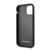 Mercedes-Benz Apple iPhone 11 Pro Quilted Genuine Leather Case Blau