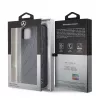 Mercedes-Benz Apple iPhone 11 Pro Max Quilted Genuine Leather Back Cover Blau
