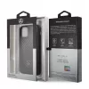 Mercedes-Benz Apple iPhone 11 Pro Hard Case Leder Carbon Schwarz