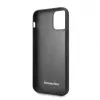 Mercedes-Benz Apple iPhone 11 Hard Case Leder Carbon Schwarz