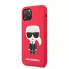 Karl Lagerfeld Iconic Body Cover für Apple iPhone 11 Pro - Rot