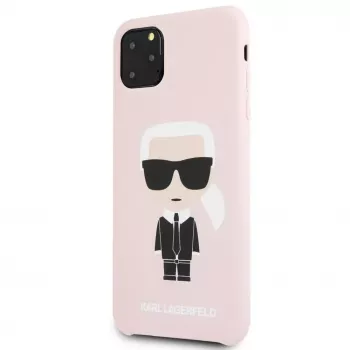 Karl Lagerfeld Apple iPhone 11 Pro Max Silicone Fullbody Ikonic Pink Pink