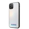 Guess Apple iPhone 11 Pro Iridescent Cover Silber