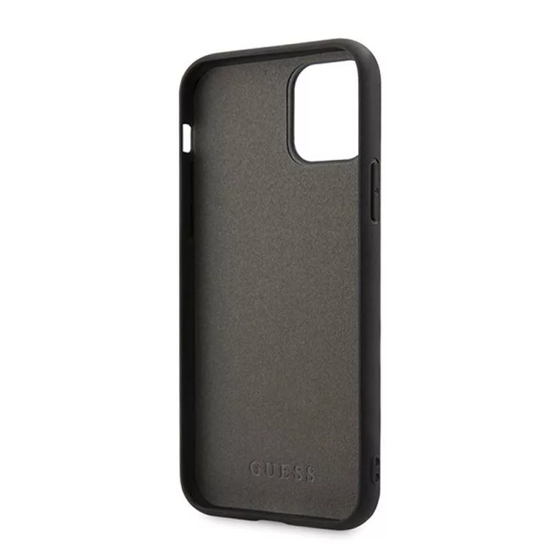 Guess Apple iPhone 11 Pro Iridescent Cover Silber