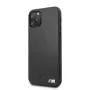 BMW Apple iPhone 11 Pro Hardcase Glattes PU-Leder Schwarz