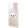Guess Apple iPhone 11 Pro Glitter Peek and Boo Cover Pink