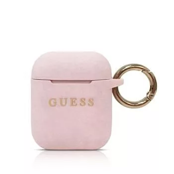 Guess Silikonhülle für Apple AirPods (1. & 2. Generation) - Pink