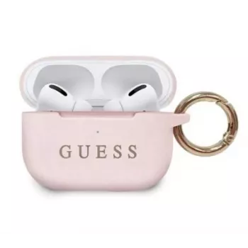 Guess Apple Silicone Cover für AirPods Pro Hellrosa