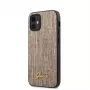 Guess Apple iPhone 12 mini 5.4 Zoll Lizard Cover Gold