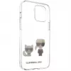 Karl Lagerfeld Apple iPhone 12 mini 5,4 Zoll PC/TPU Karl & Choupette Cover Transparent