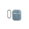Guess AirPods Denim Triangle Case Hellblau