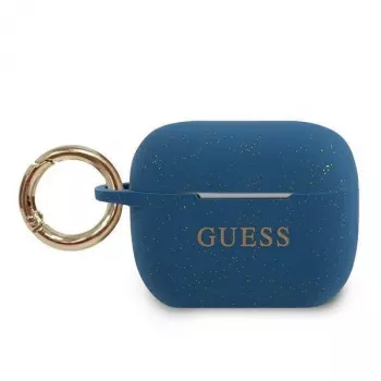 Guess AirPods Pro Silikonhülle Blau