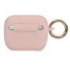 Guess AirPods Pro Triangle Silicone Case Pink