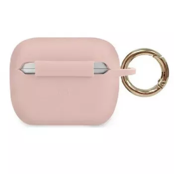 Guess AirPods Pro Triangle Silicone Case Pink