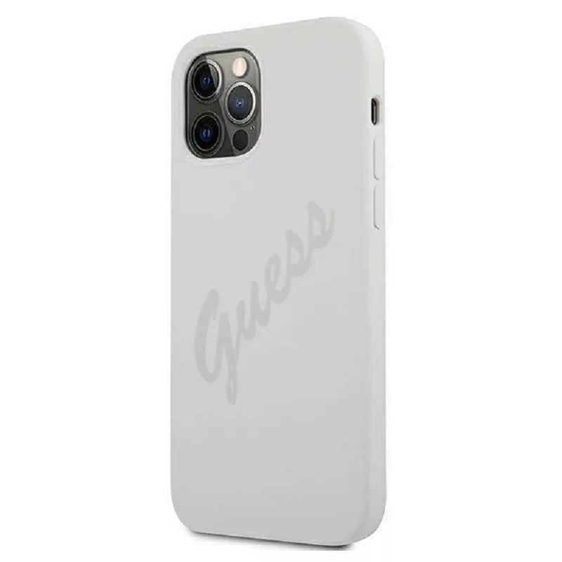 Guess Apple iPhone 12 Pro Max 6,7 Zoll Vintage Cover Cream