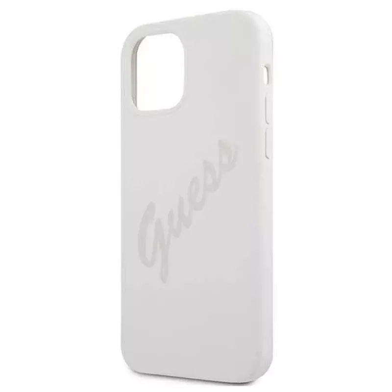 Guess Apple iPhone 12 Pro Max 6,7 Zoll Vintage Cover Cream