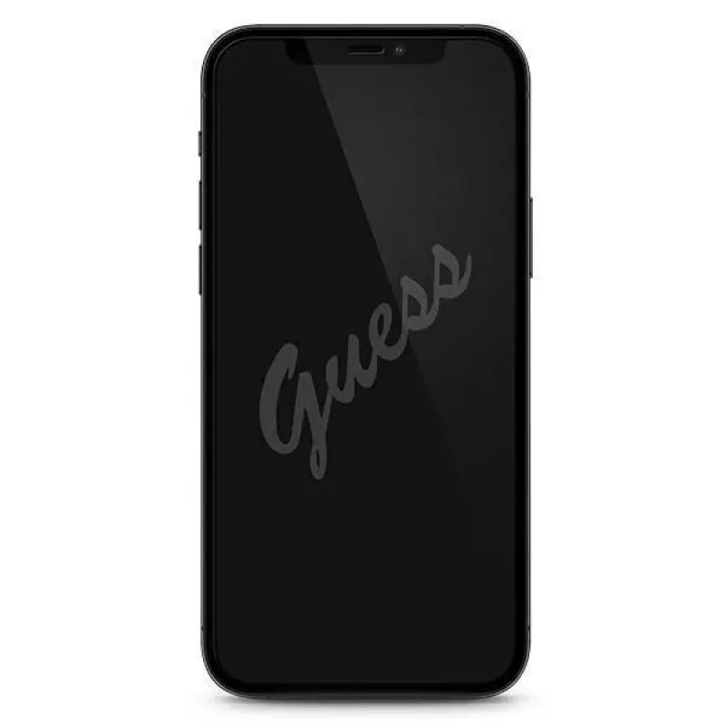 Guess Tempered Glass GUSPP12LSLTR Displayschutzfolie für Apple iPhone 12 Pro Max 6,7 Zoll Vintage Magic Logo