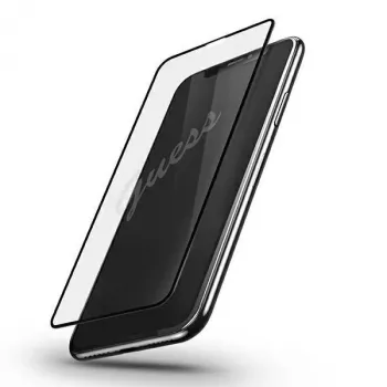 Guess Tempered Glass GUSPP12LSLTR Displayschutzfolie für Apple iPhone 12 Pro Max 6,7 Zoll Vintage Magic Logo