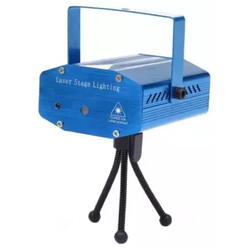 KL Mini Laser Stage Lighting Projector CB01 Rot & Grün mit Figur