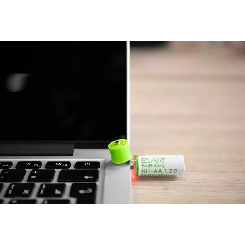 Elari Ecobattery AA NiMH Akku 1500 mAh 1,2 V Weiß