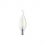LEDURO LED-Lampe C35 Flammeneffekt 4W 400lm E14 1800K