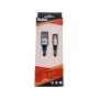 BULLET Lightning auf USB-A Kabel 1m, 2,4A Weiß