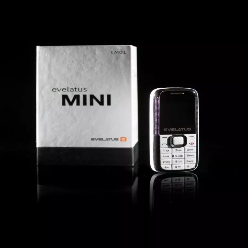 Evelatus Mini DS (EM01) Tragbarer Bluetooth-Lautsprecher Weiß