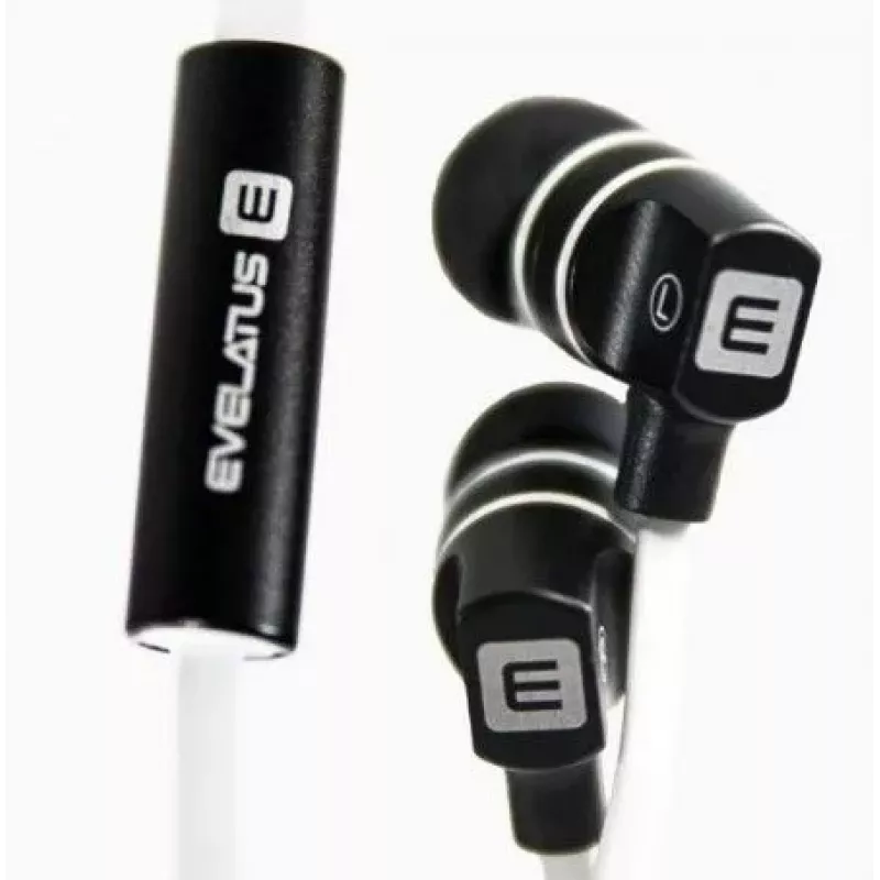 Evelatus Universal Hands Free EEP01 mit Mikrofon Schwarz