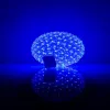 iLike Bumba ar puķēm 465 200LED D-20cm Blue Dekorative LED-Lichtkugel mit Blumen
