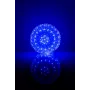 iLike Bumba ar puķēm 465 200LED D-20cm Blue Dekorative LED-Lichtkugel mit Blumen