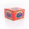 iLike Dekorative LED-Lichtkugel mit Blumen 300 LEDs Blau 25 cm