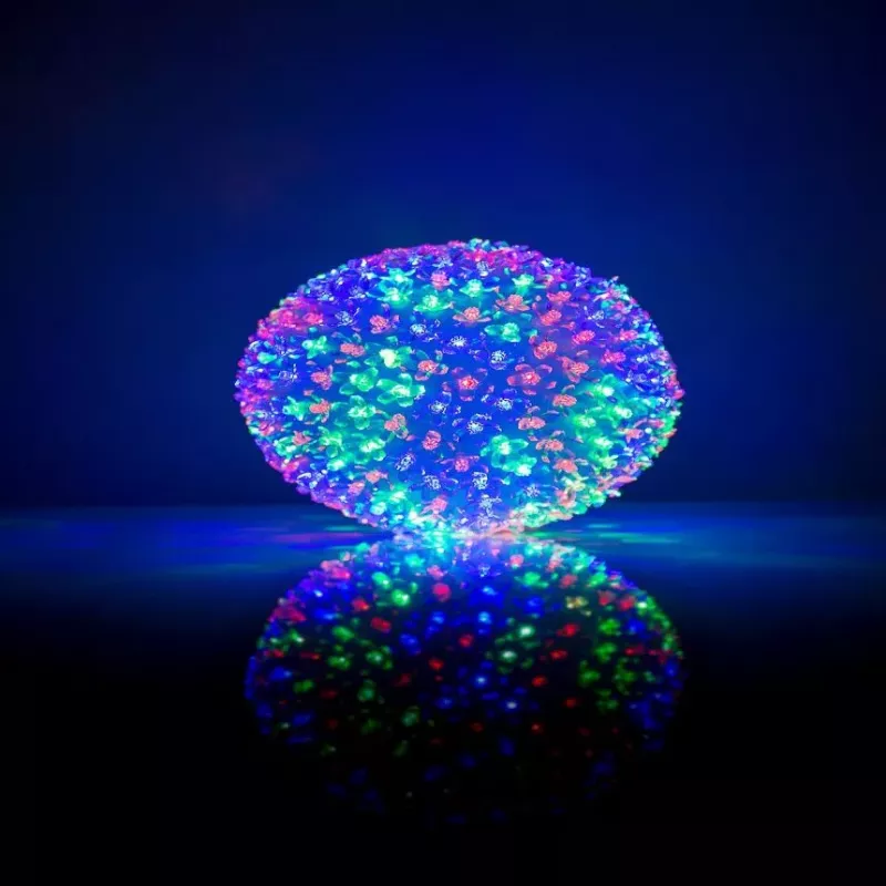 iLike Bumba ar puķēm 466 300LED D-25cm Multi Color Dekorative LED-Leuchte