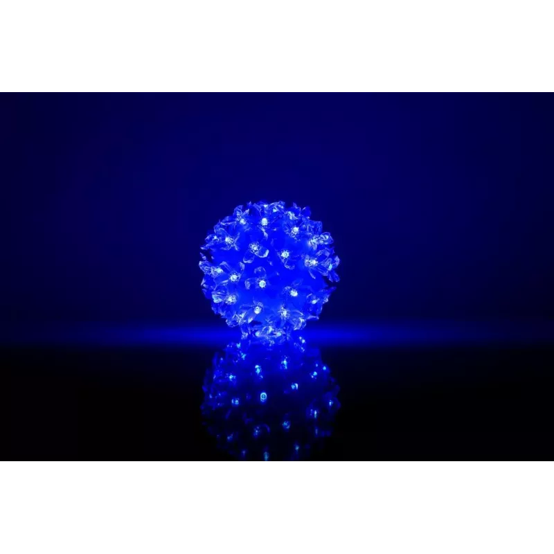 iLike Bumba ar puķēm RS-208 50LED D-11cm Blau