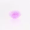 LED-Dekokugel mit Blumenmuster 50 LEDs 11 cm Lila