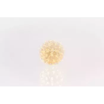 ILIKE Bumba ar puķēm RS-208 50LED D-11cm Warm White Dekorative LED-Lichtkugel