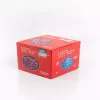 iLike RS-209 Dekorative Lichtkugel mit Blumenmuster 100 LED Blau 14 cm