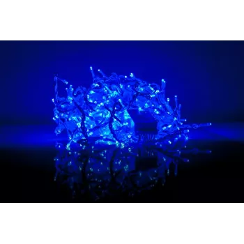 ILIKE Diožu Lietus RS-500 500LED 19m Blaue LED-Lichterkette