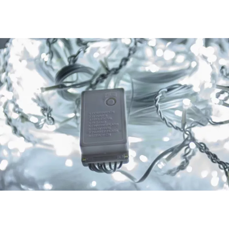 iLike Diožu Lietus RS-500 500 LED 19m Lichterkette Weiß