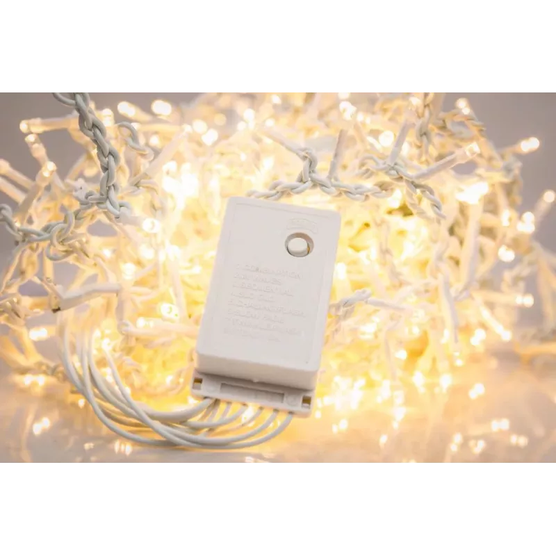 iLike Diožu Lietus RS-500 500LED 19m Warm White Dekorative LED-Lichterkette