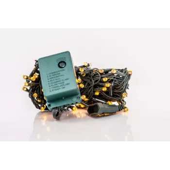 iLike RS-111YLW Weihnachtslichterkette 100 LED 7m Gelb