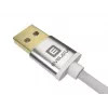 Evelatus Universal-Datenkabel Micro USB EDC02 Dual Side Gold Plated Connectors White