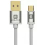 Evelatus Universal-Datenkabel Micro USB EDC02 Dual Side Gold Plated Connectors White