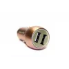 Evelatus Universal Car Charger ECC01 Pink 2 USB Port 3.1A with Stainless Steel Escape Tool