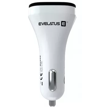 Evelatus Quick Car Charger QCC02 White