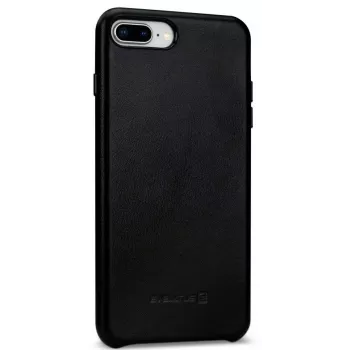 Evelatus Apple Leather Case Prestige für Apple iPhone 7 / 8 Plus Schwarz