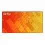 NITU Gaming XXL Mouse Pad - Erweitertes Gaming-Mauspad mit rutschfester Gummibasis, wasserabweisendem Stoff, genähten Kanten, 900x400x3mm, Schwarz