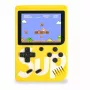 GameBox R1 8-bit Portable Retro Game Console mit 400 Spielen 3 Zoll LCD mit TV RCA Kabel Gelb